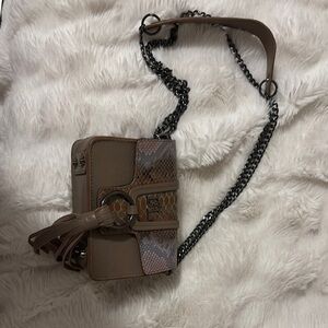 Stylish Tan and Brown Women's Bag